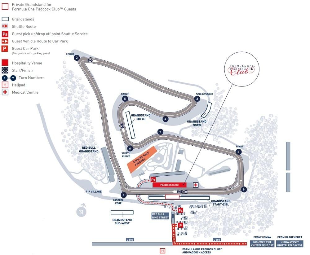 แผนที่ของบาห์เรน gp