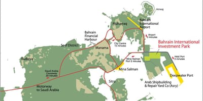แผนที่ของบาห์เรน 2030